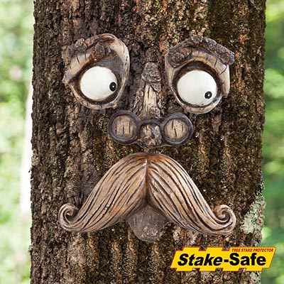 Halloween Tree Decorations Whimsical Face